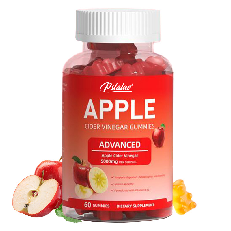 Apple Cider Vinegar Pill - Apfelessig-Gummis – Gewichtsverlust, Entgiftung, Verdauung, Fettverbrennung,
