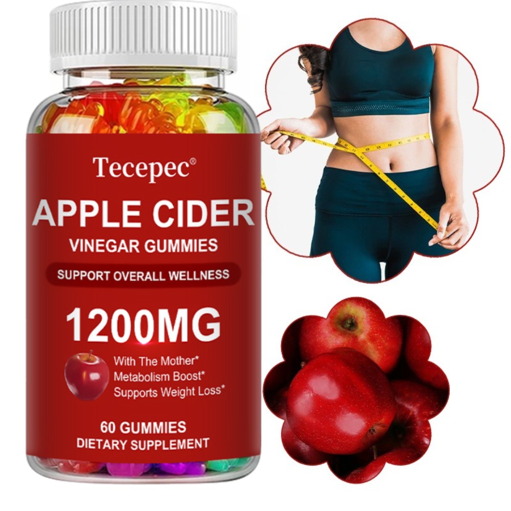Apple Cider Vinegar Pill - Apfelessig-Gummibärchen - Fördern den Stoffwechsel und