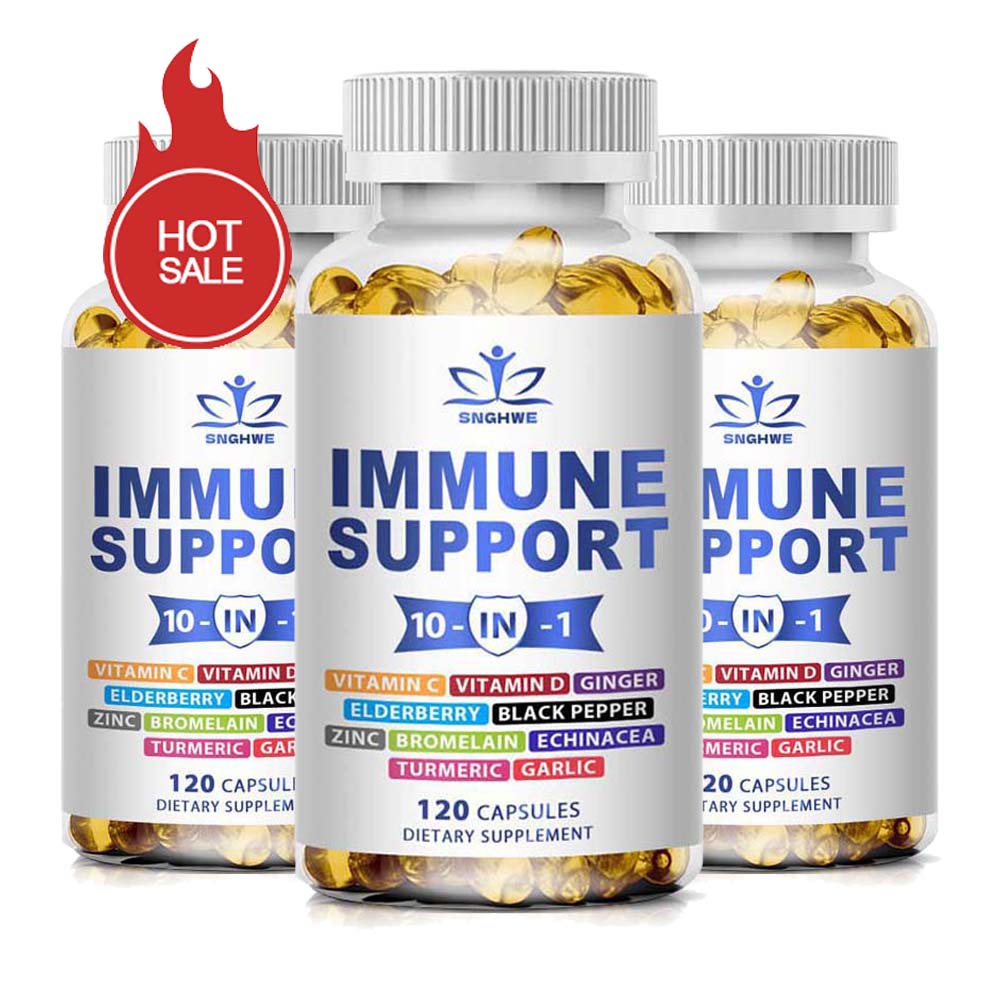 Zinc Supplement 50Mg - 120 Bio-Immunpräparate mit Holunderbeere, Vitamin C