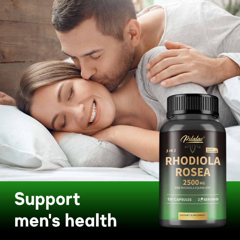 Ashwagandha Extract Root - Rhodiola Rosea Max Nahrungsergänzungsmittel - 120