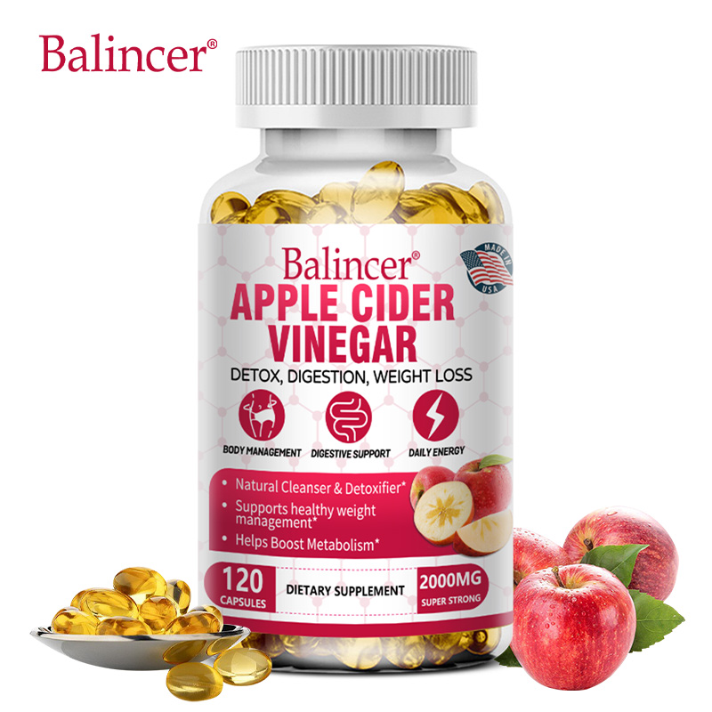 Apple Cider Vinegar Pill - Apfelessig – mit Magnesium, grüner Tee,