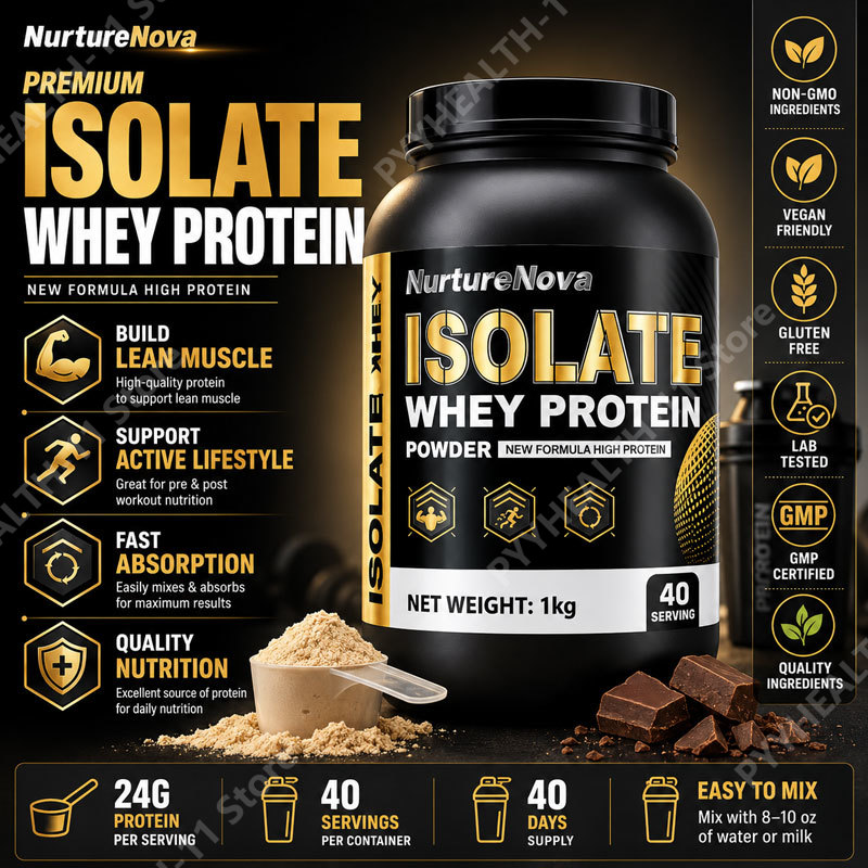 Fitness Nutrition Diet - Whey Protein Isolat Pulver Fettarmes Nahrungsergänzungsmittel