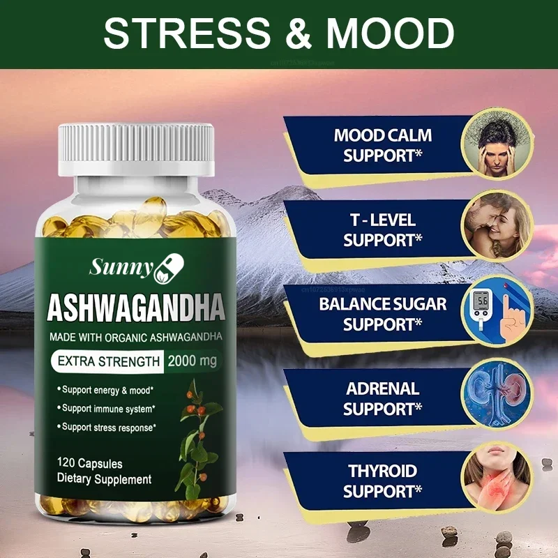 Ashwagandha-Extrakt-Kapseln: A – Ashwagandha Extract Root Bewertung und Preis