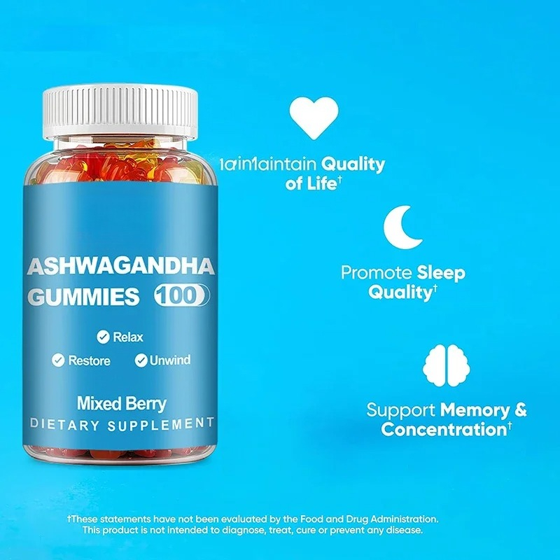 Ashwagandha-Gummibärchen – lin – Ashwagandha Extract Root Bewertung und Preis