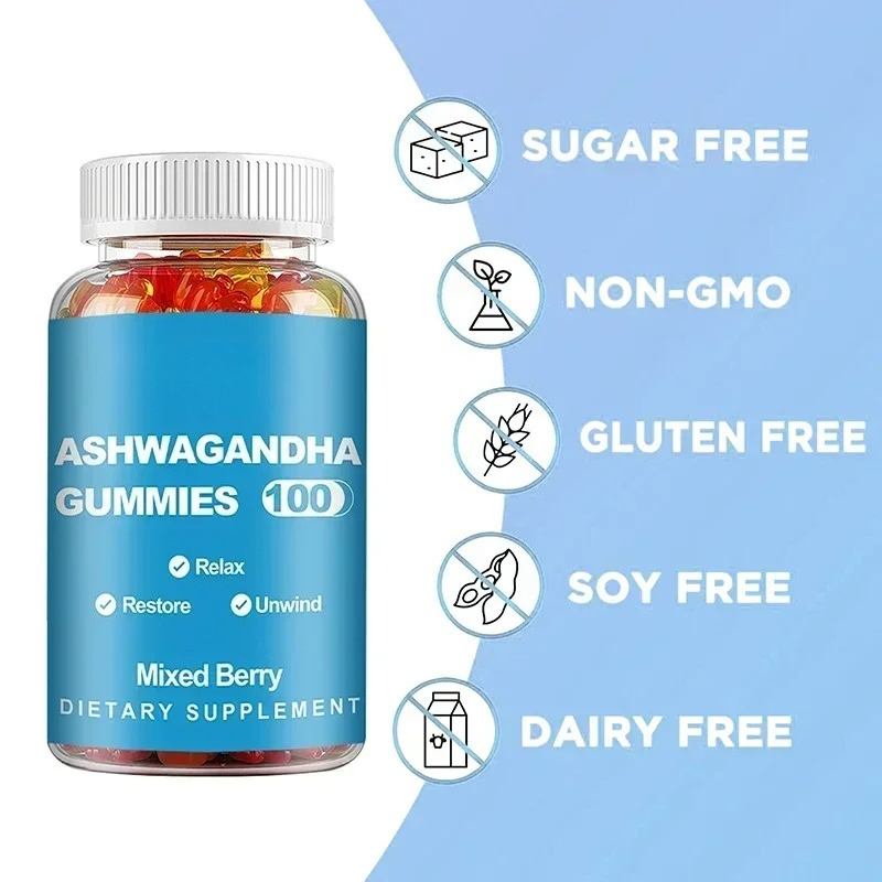Ashwagandha-Gummibärchen – lin – Ashwagandha Extract Root Bewertung und Preis