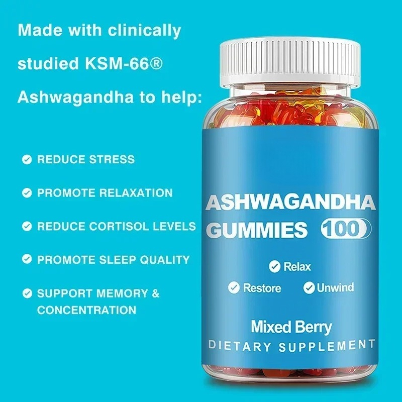 Ashwagandha-Gummibärchen – lin – Ashwagandha Extract Root Bewertung und Preis