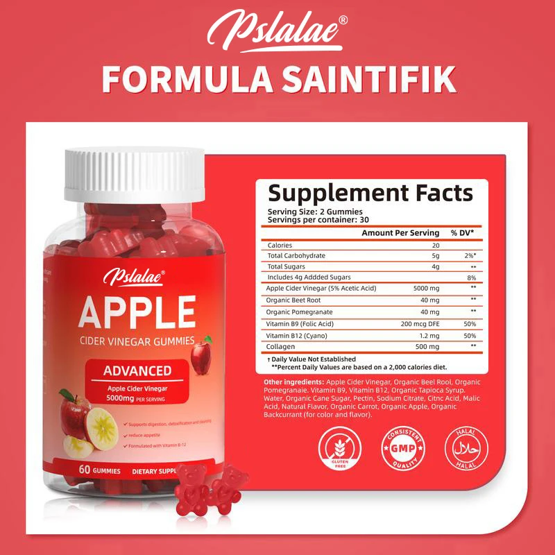 Apfelessig-Gummis – Gewichtsve – Apple Cider Vinegar Pill Bewertung und Preis