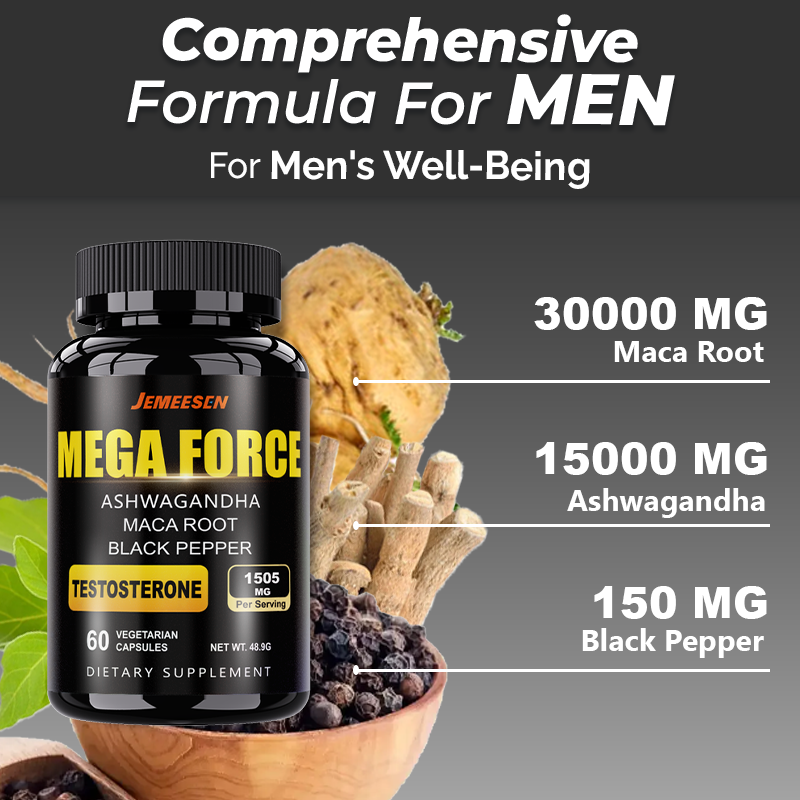 Maca-Wurzelkapseln für Männer  – Ashwagandha Extract Root Bewertung und Preis