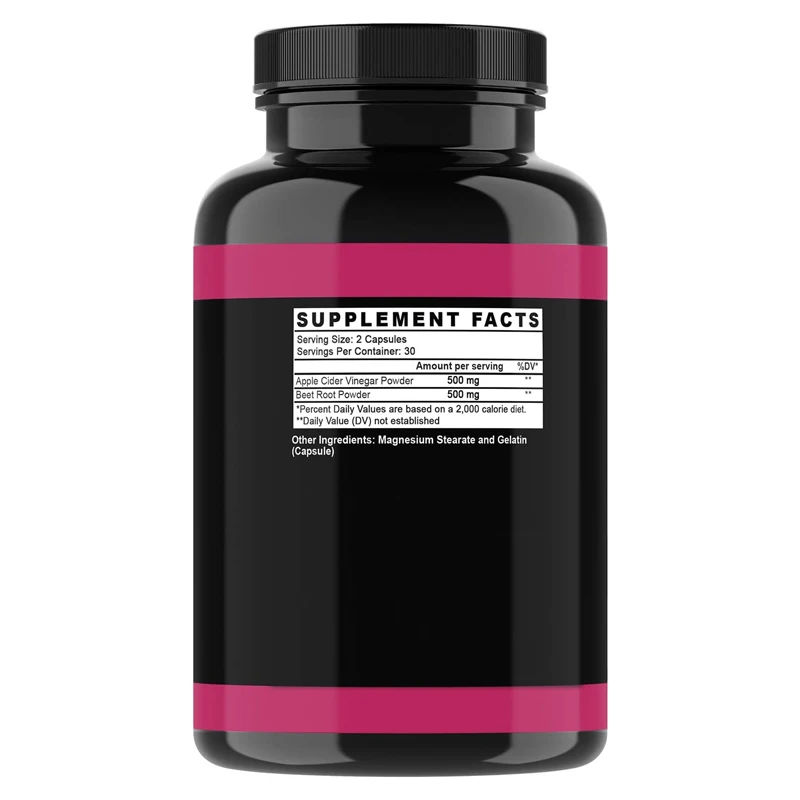 Apfelessig+Rote-Bete-Kapseln,  – Apple Cider Vinegar Pill Bewertung und Preis