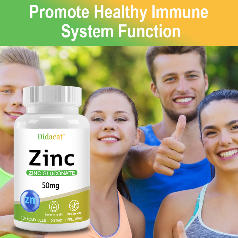 Zinkgluconat-Kapseln 50MG, Ess – Zinc Supplement 50Mg Bewertung und Preis