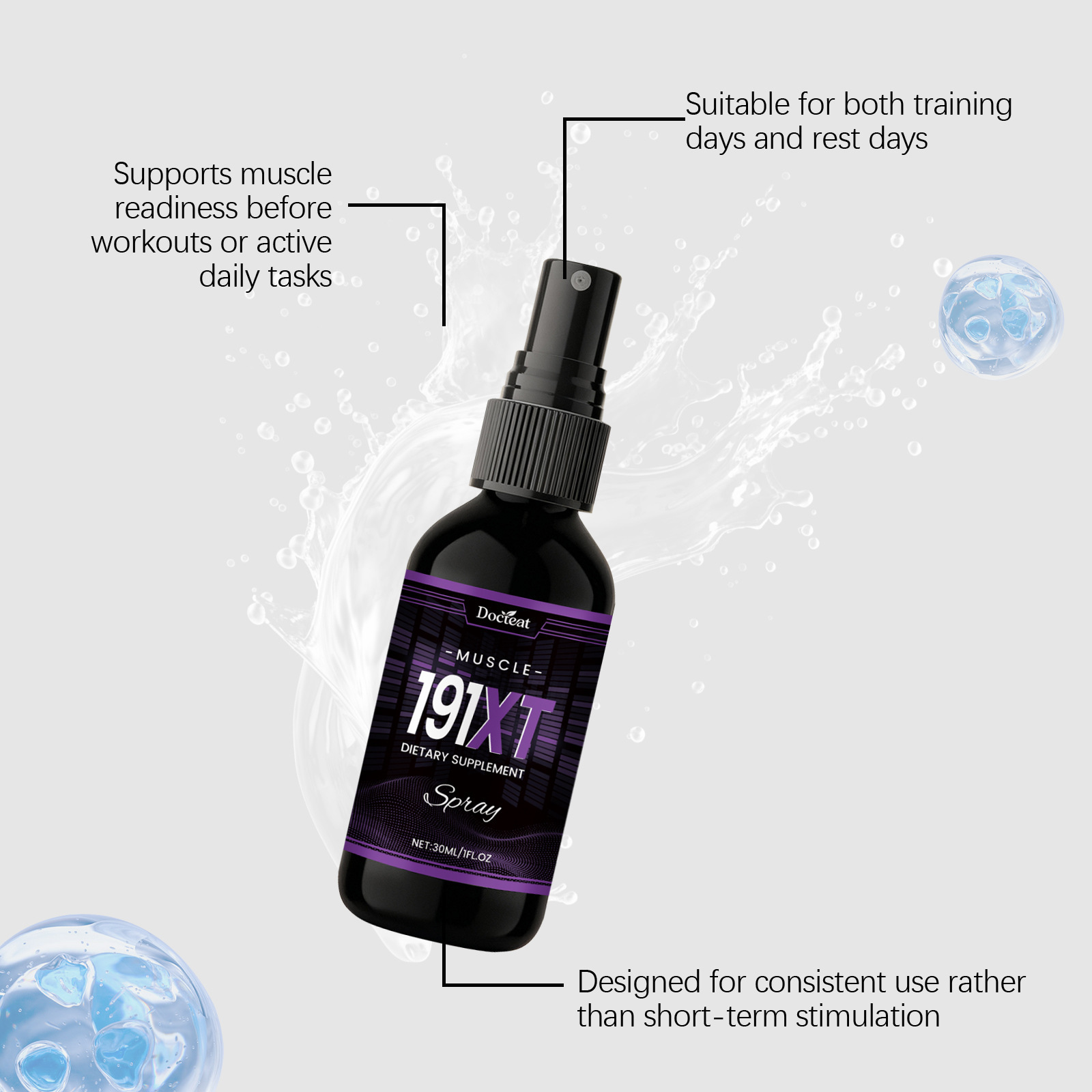 Muskelaufbauspray zur Steigeru – Nutrition And Exercise Bewertung und Preis