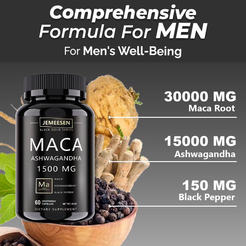 JEMEESEN - Maca-Wurzel-Kapseln – Ashwagandha Extract Root Bewertung und Preis
