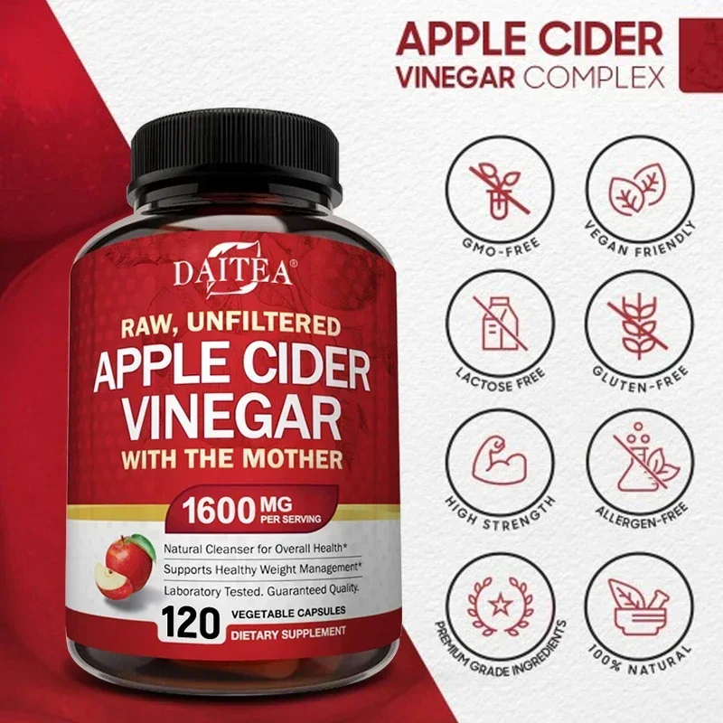 Apfelessig 1600 mg mit der Mut – Apple Cider Vinegar Pill Bewertung und Preis