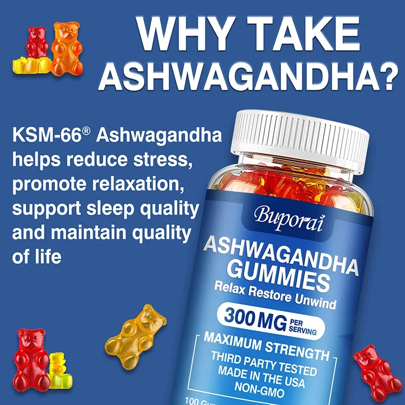 Ashwagandha-Gummibärchen - Str – Ashwagandha Extract Root Bewertung und Preis